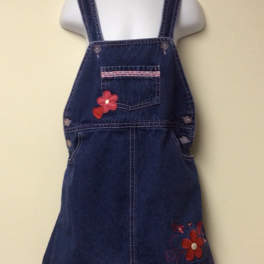 Kiks denim jumper. Size 4T.